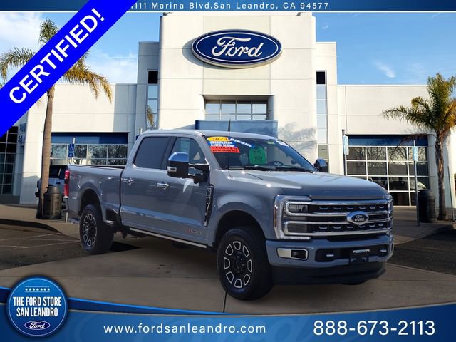 Certified 2024 Ford F250 Platinum