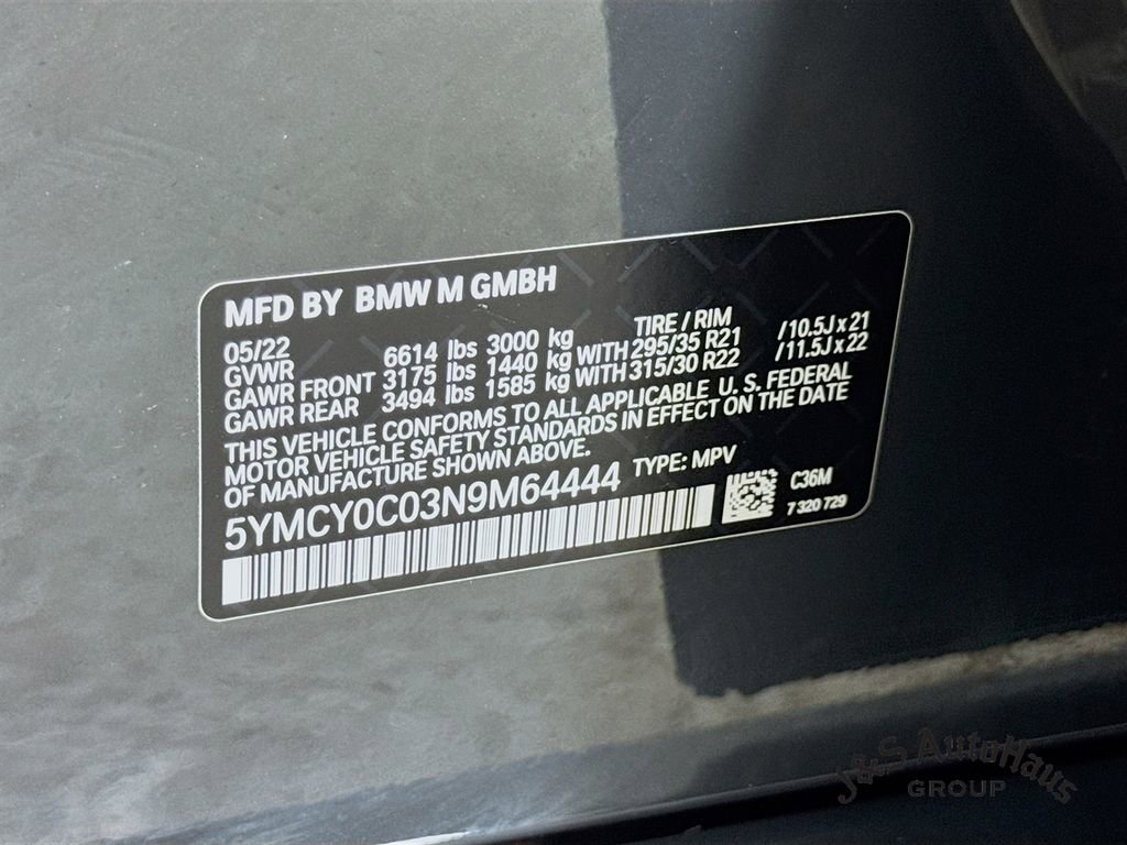 Used 2022 BMW X6 M w/ Competition Package AWD/4WD image 40