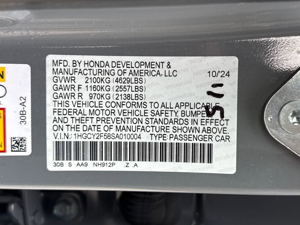 Certified 2025 Honda Accord Sport image 30