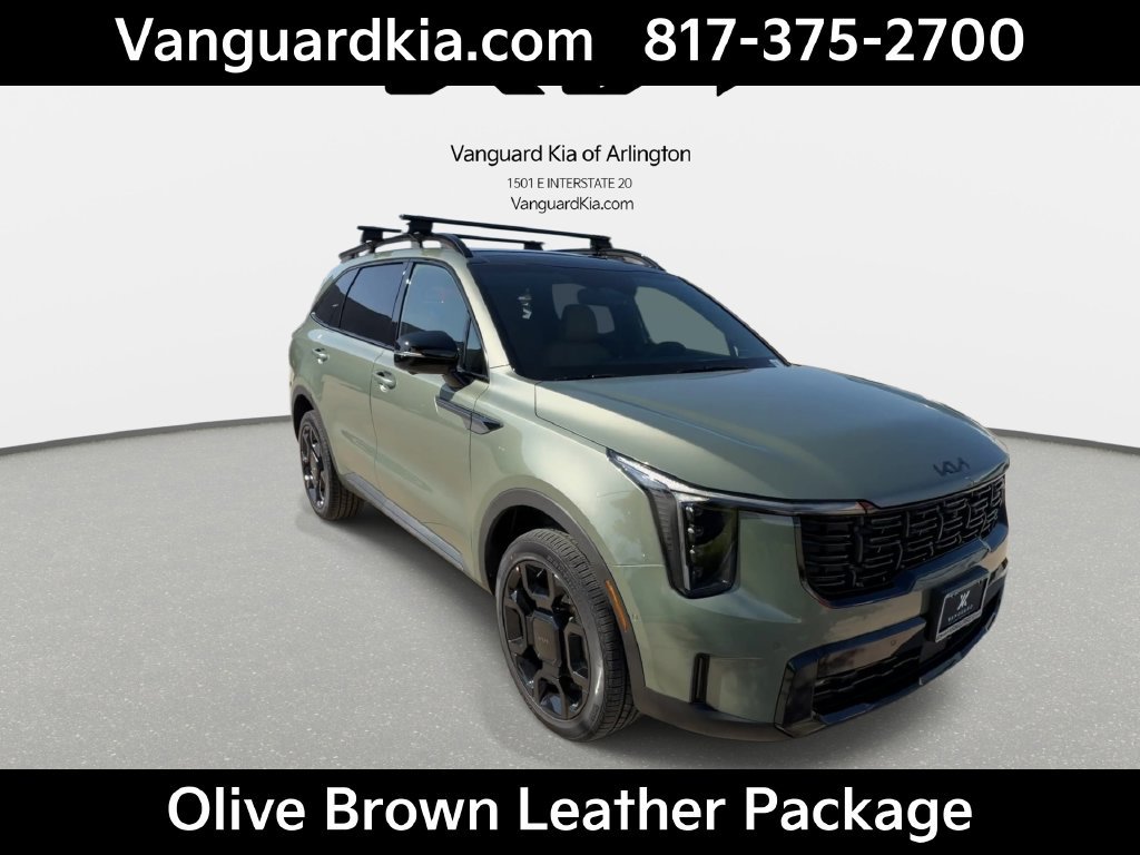 New 2026 Kia Sorento SX Prestige w/ Olive Brown Leather Package AWD/4WD image 2