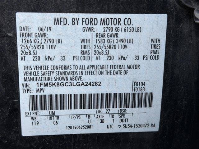 Used 2020 Ford Explorer ST w/ Premium Technology Package AWD/4WD image 21