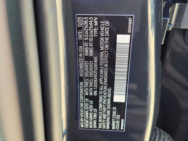 New 2026 Volvo EX90 Plus AWD/4WD image 15