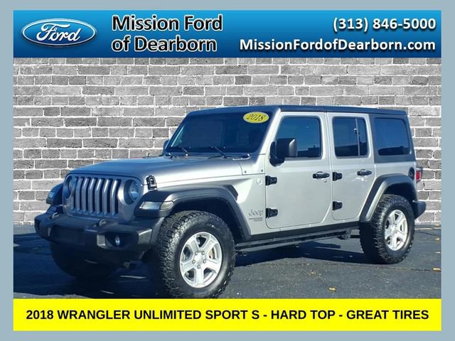 Used 2018 Jeep Wrangler Unlimited Sport S