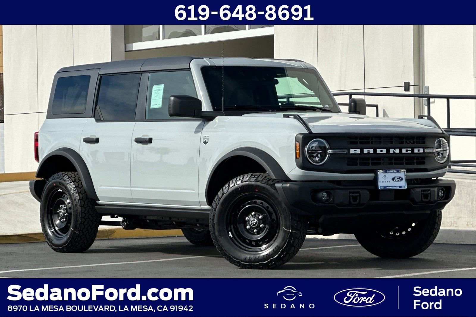 New 2026 Ford Bronco Big Bend w/ Black Diamond Package