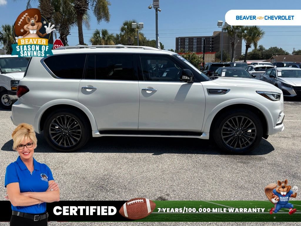 Used 2022 INFINITI QX80 Premium Select w/ Cargo Package RWD image 8