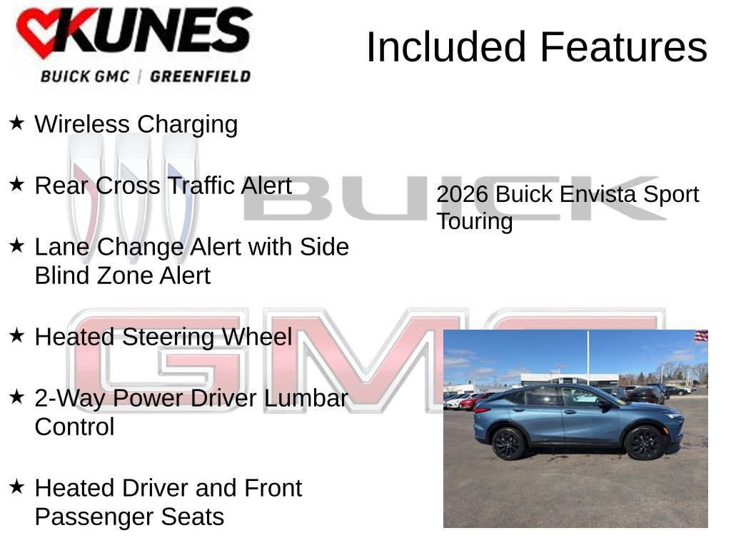 New 2026 Buick Envista Sport Touring w/ Convenience I Package image 4