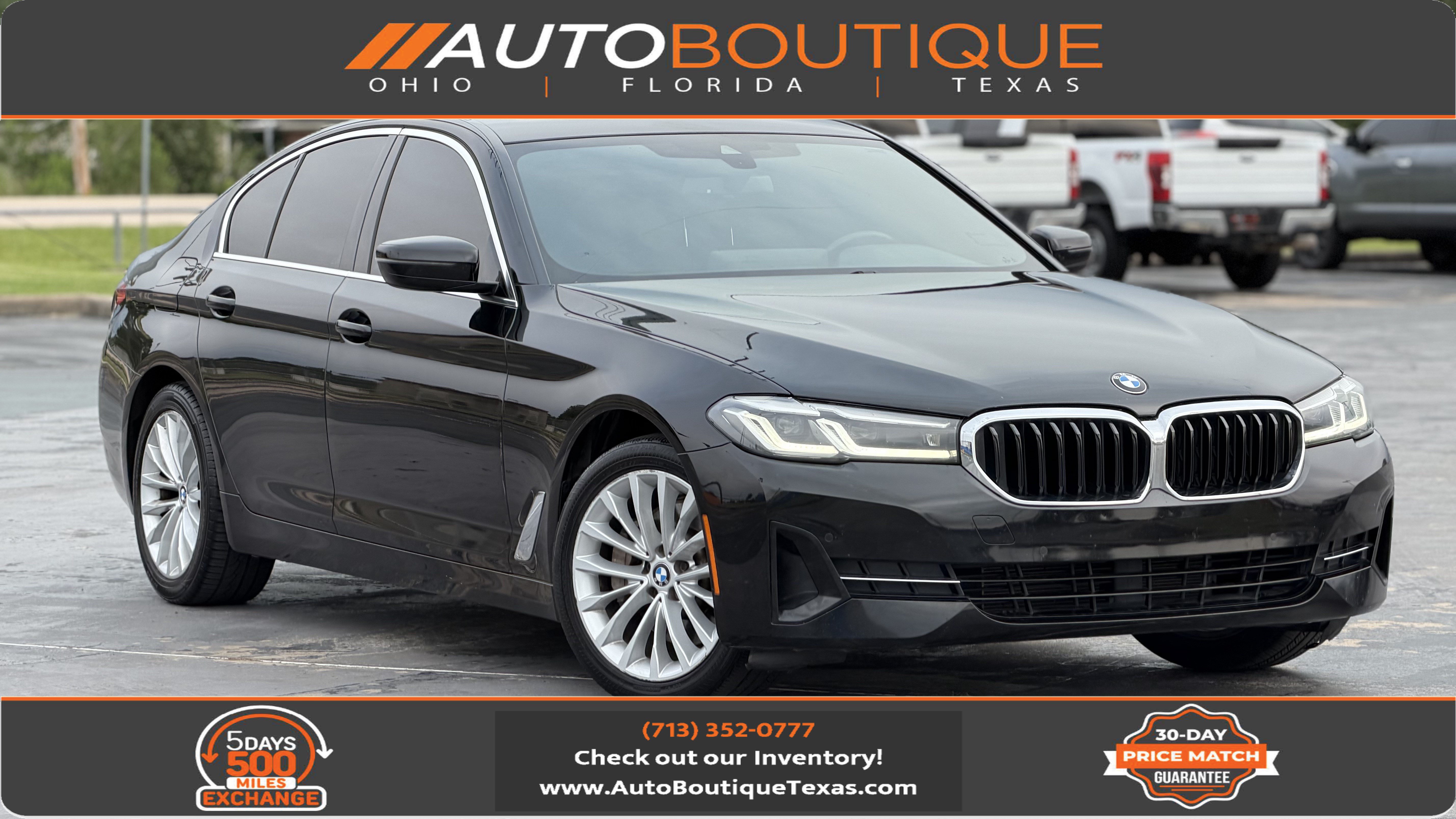 Used 2021 BMW 530i w/ Convenience Package RWD image 1