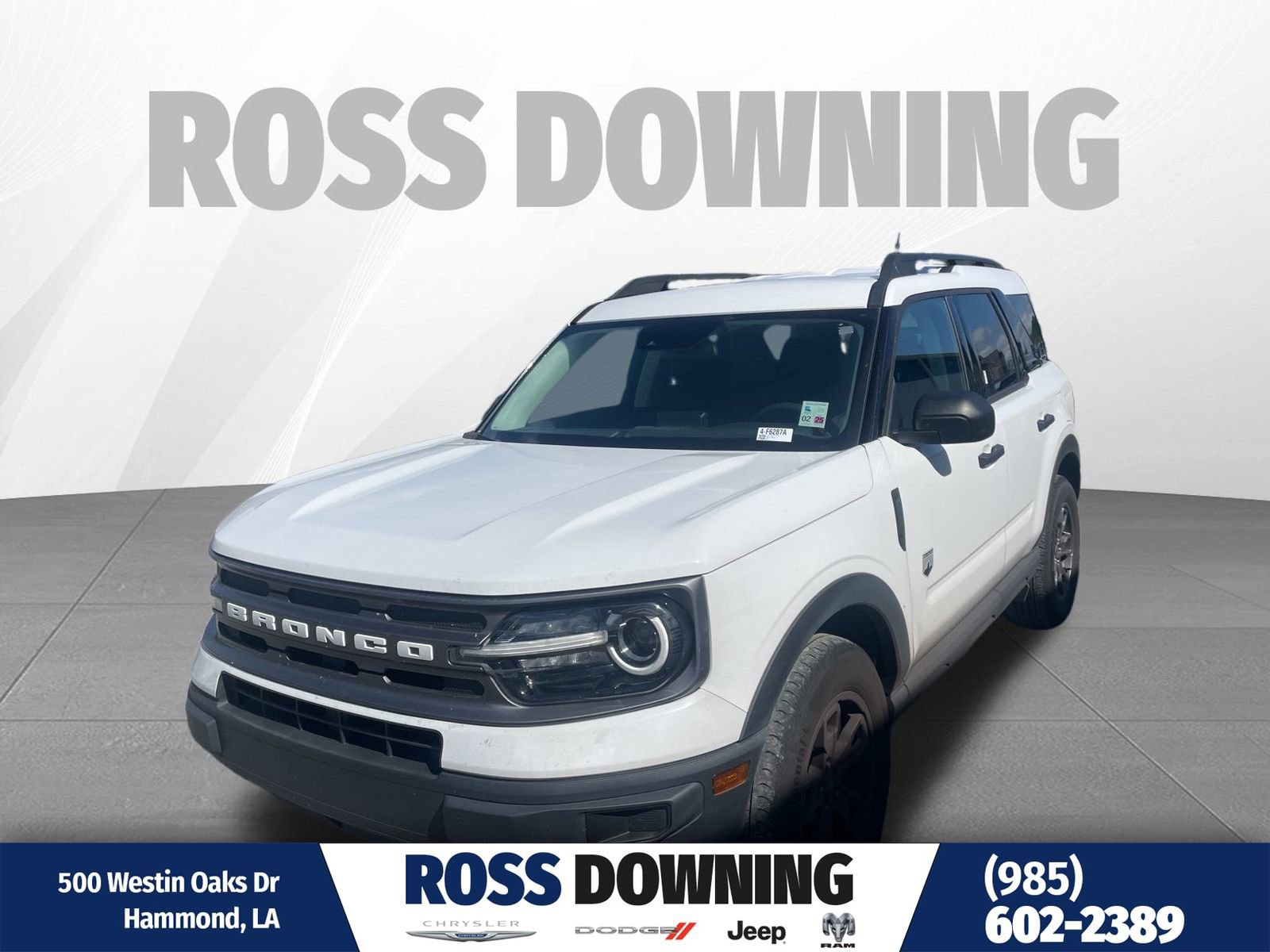 Used 2022 Ford Bronco Sport Big Bend