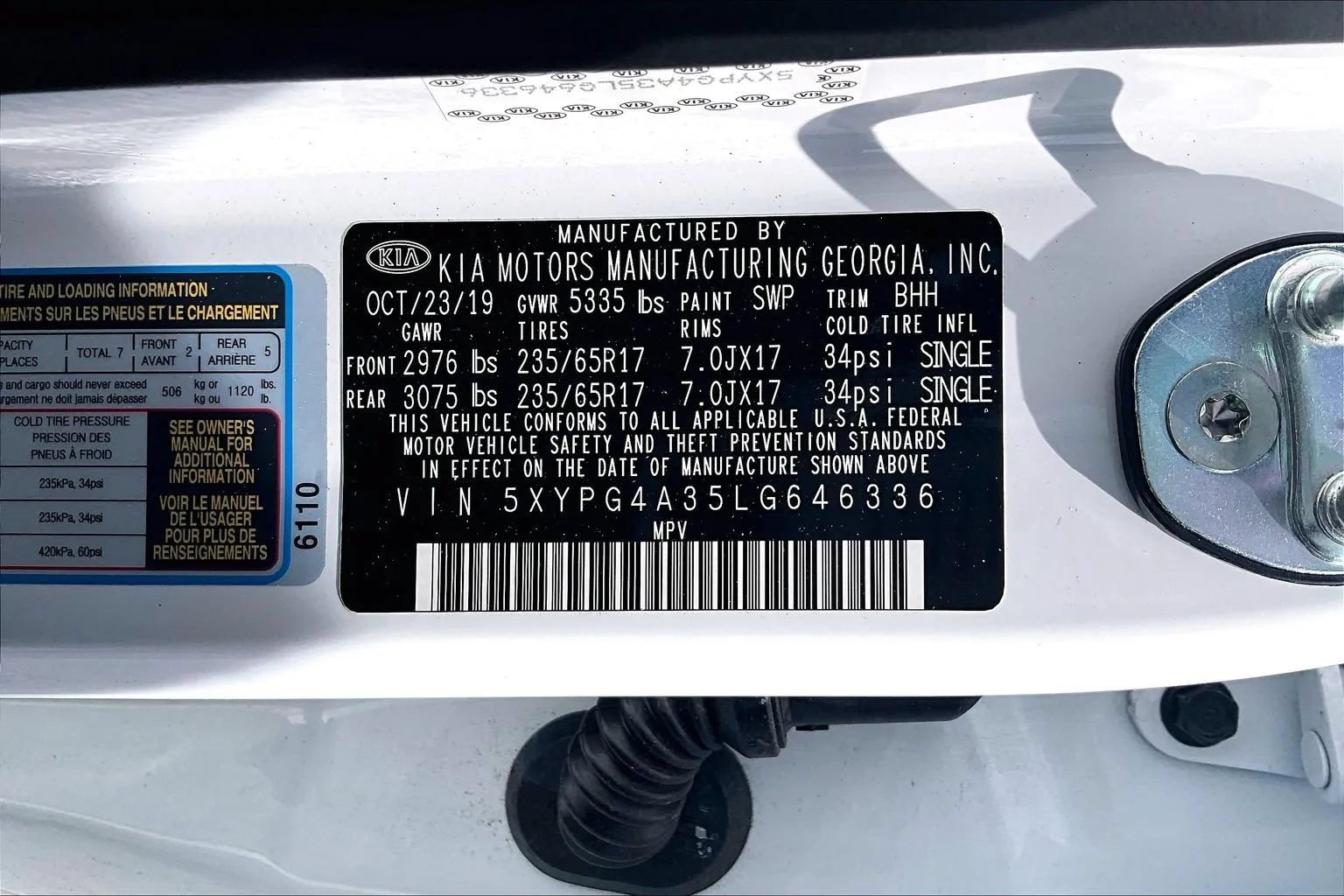 Used 2020 Kia Sorento LX FWD image 35