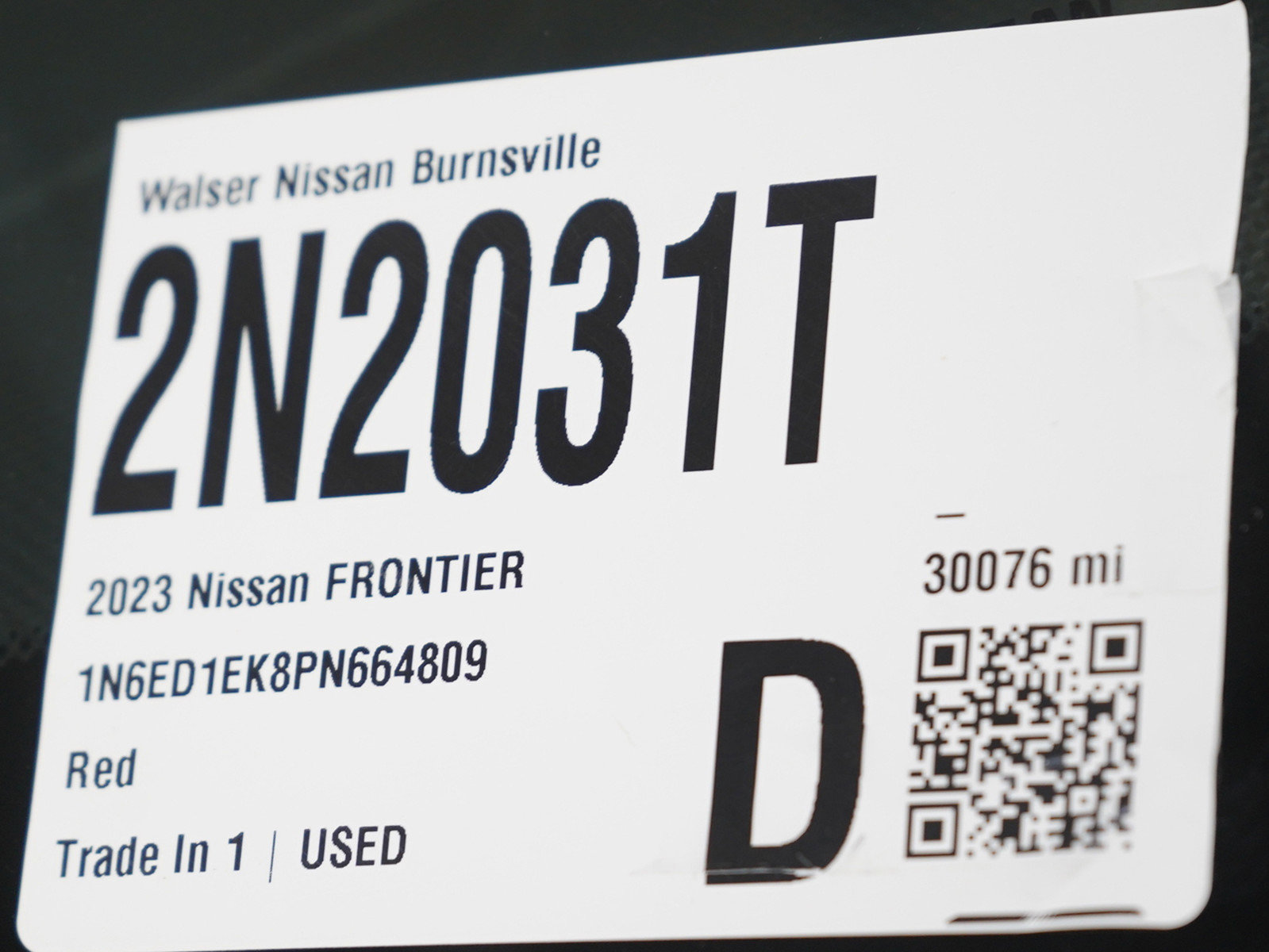 Used 2023 Nissan Frontier SV w/ SV Convenience Package AWD/4WD image 28