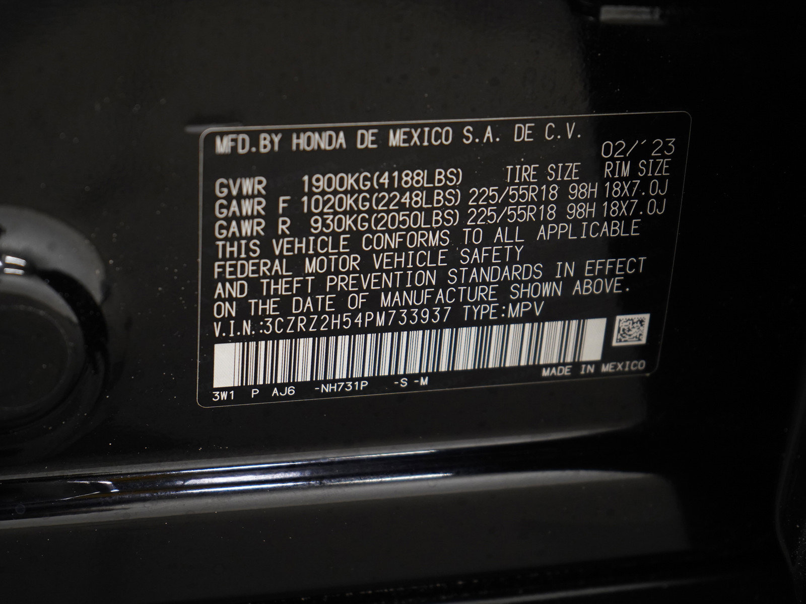 Used 2023 Honda HR-V Sport image 27