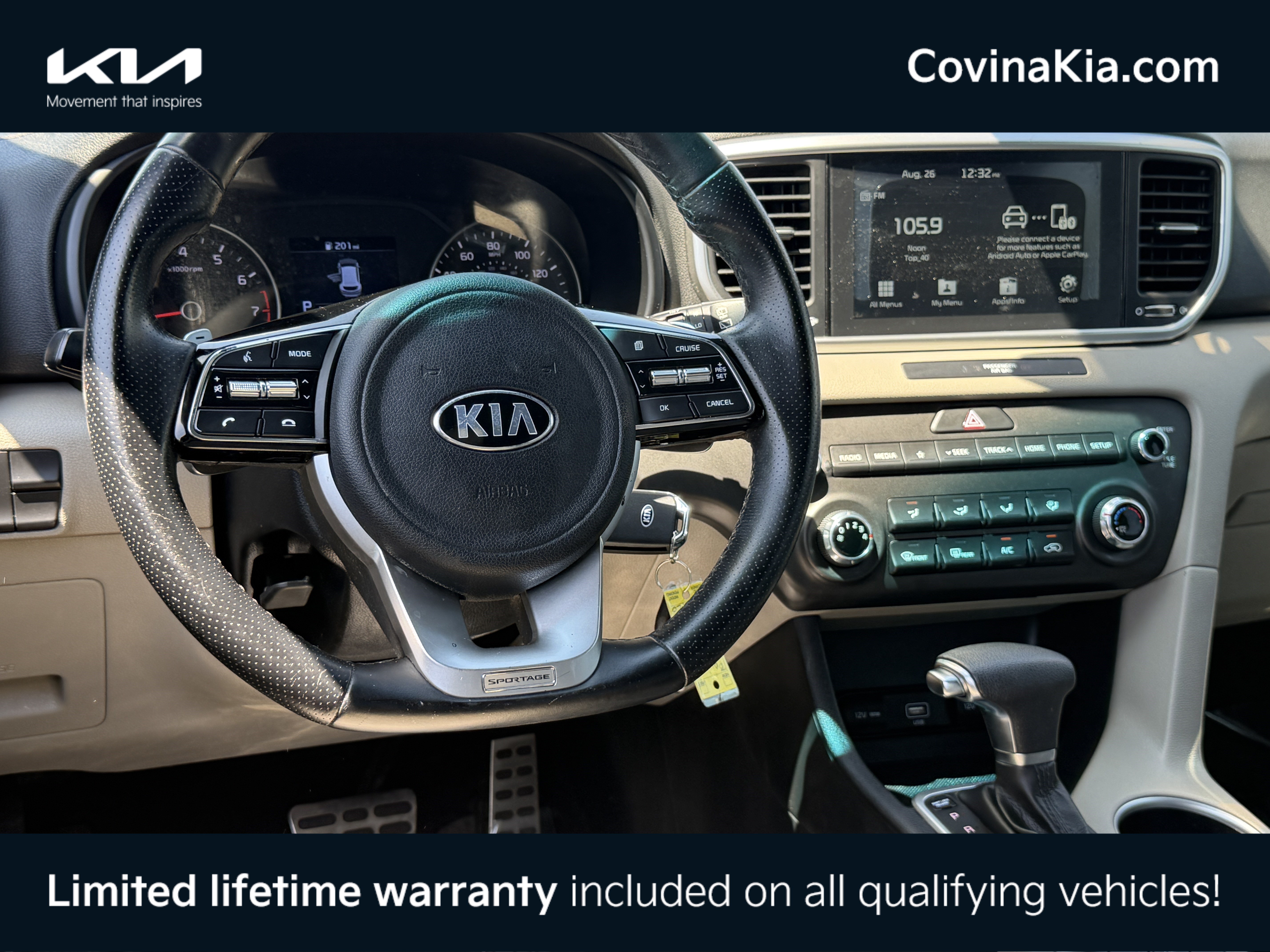 Certified 2021 Kia Sportage S FWD image 25