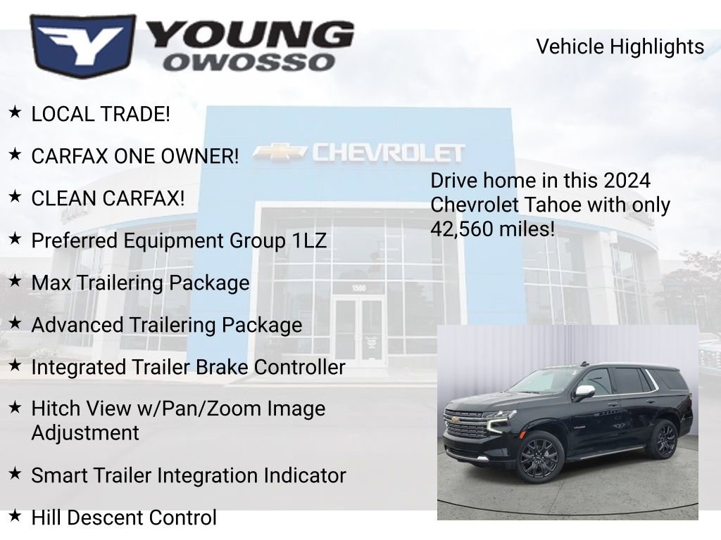 Certified 2024 Chevrolet Tahoe Premier w/ Max Trailering Package image 8