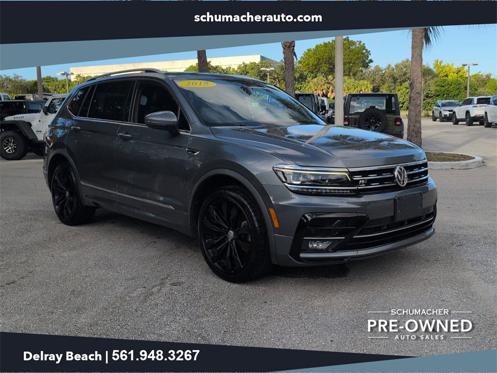 Used 2018 Volkswagen Tiguan SEL Premium w/ R-Line Package