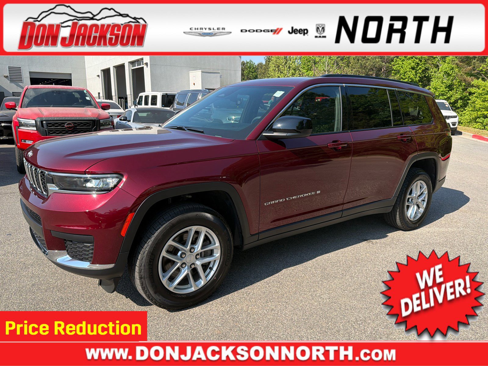 Used 2025 Jeep Grand Cherokee L Laredo w/ Luxury Tech Group I RWD image 1