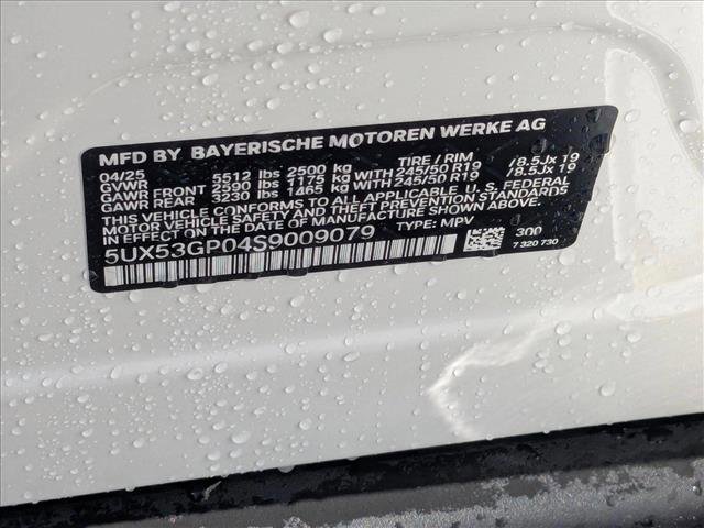 Used 2025 BMW X3 xDrive30i w/ Convenience Package image 18