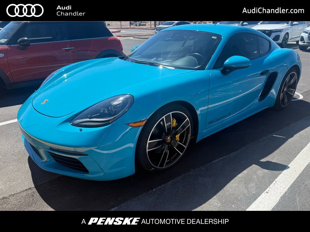 Used 2017 Porsche 718 Cayman S image 1