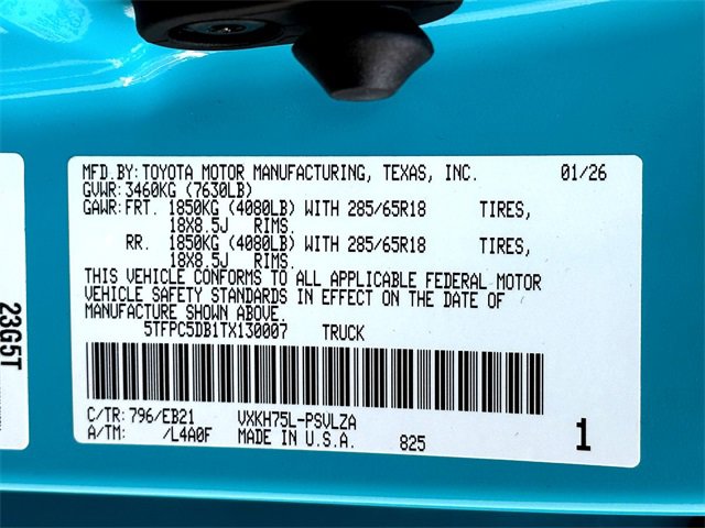 New 2026 Toyota Tundra TRD Pro image 27