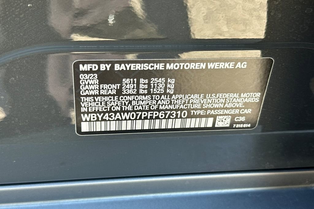 Used 2023 BMW i4 eDrive35 w/ Premium Package RWD image 34