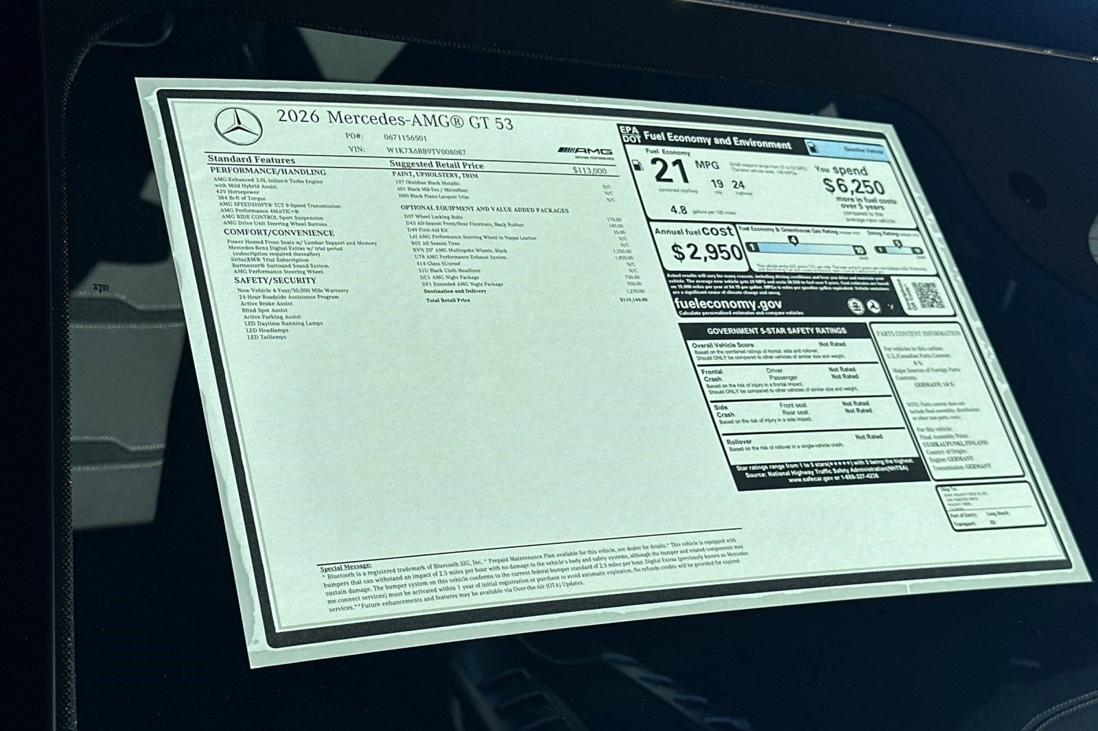 New 2026 Mercedes-Benz AMG GT 53 image 29
