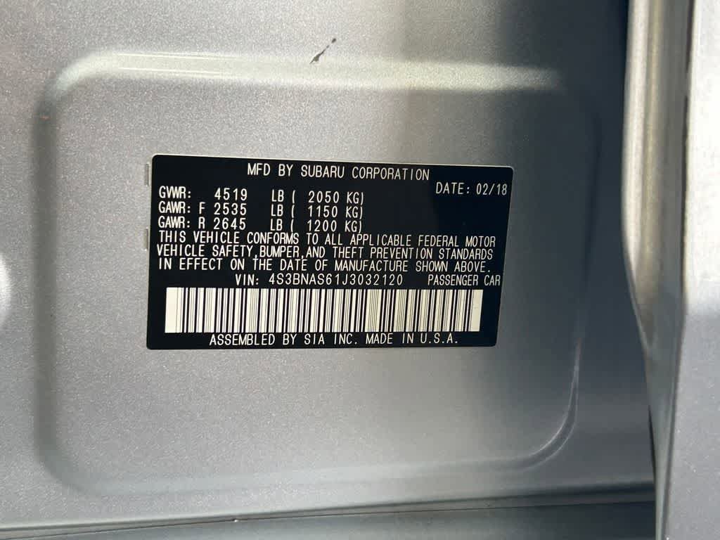 Used 2018 Subaru Legacy 2.5i Sport AWD/4WD image 21