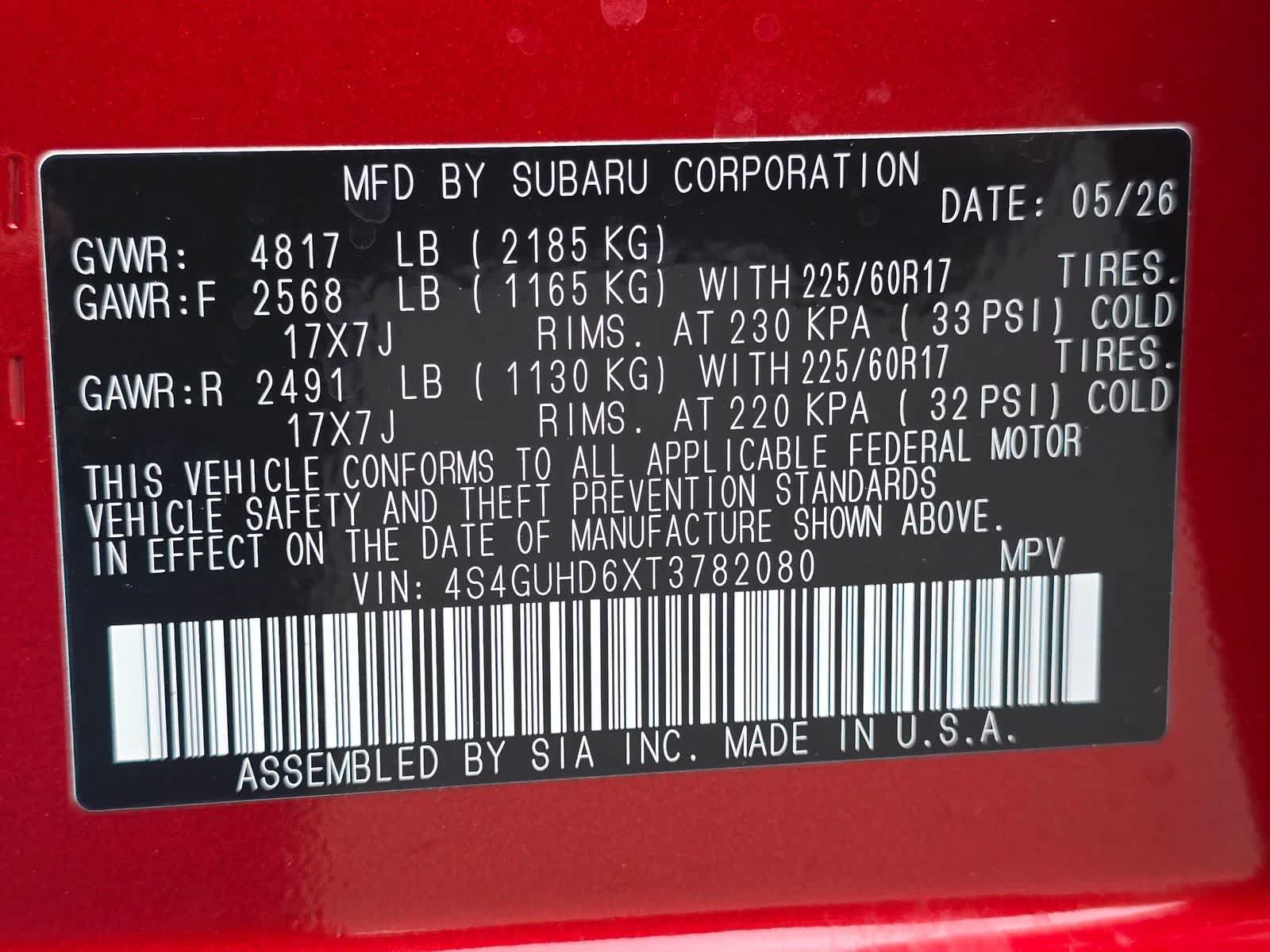 New 2026 Subaru Crosstrek 2.5i Premium AWD/4WD image 29