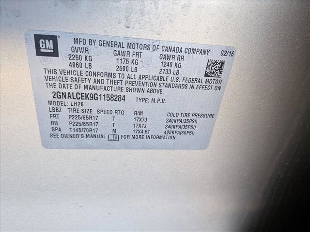 Used 2016 Chevrolet Equinox LT image 16