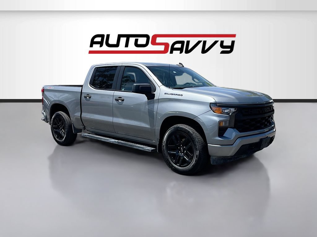 Used 2023 Chevrolet Silverado 1500 Custom w/ LPO, Dark Essentials Package