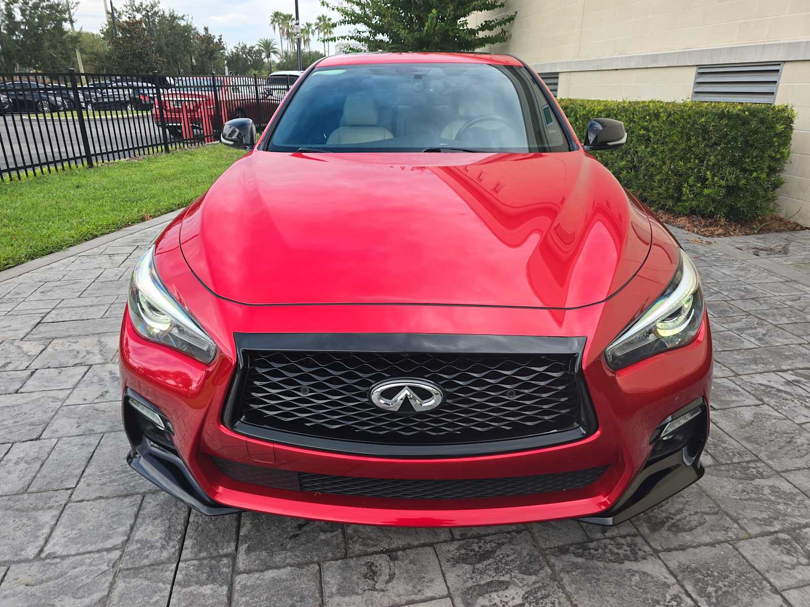 Used 2023 INFINITI Q50 Red Sport 400 RWD image 2