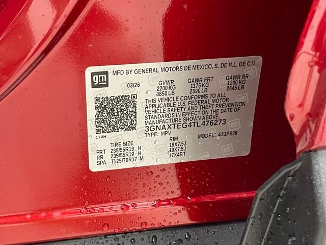 New 2026 Chevrolet Equinox RS w/ Convenience Package III AWD/4WD image 23