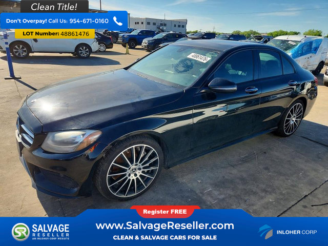 Used 2017 Mercedes-Benz C 300 Sedan w/ Sport Package image 1