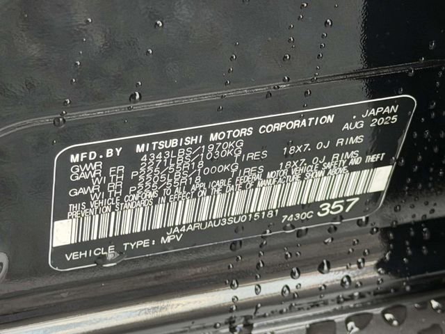 New 2025 Mitsubishi Outlander Sport ES image 27