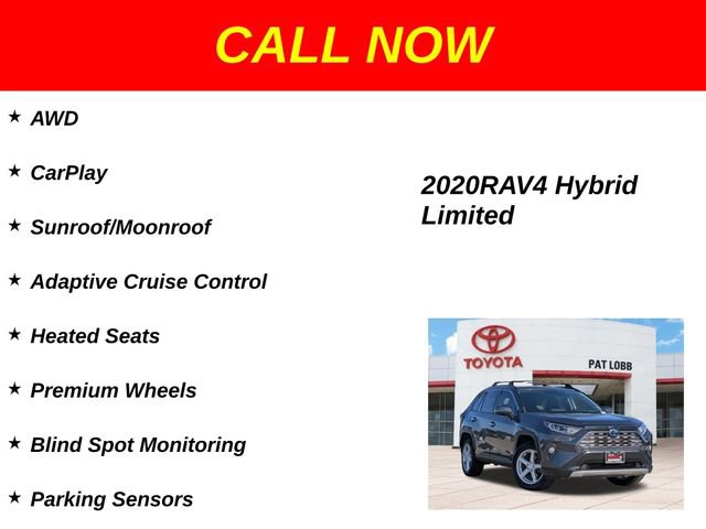 Used 2020 Toyota RAV4 Limited w/ Limited Grade Weather Package AWD/4WD image 38