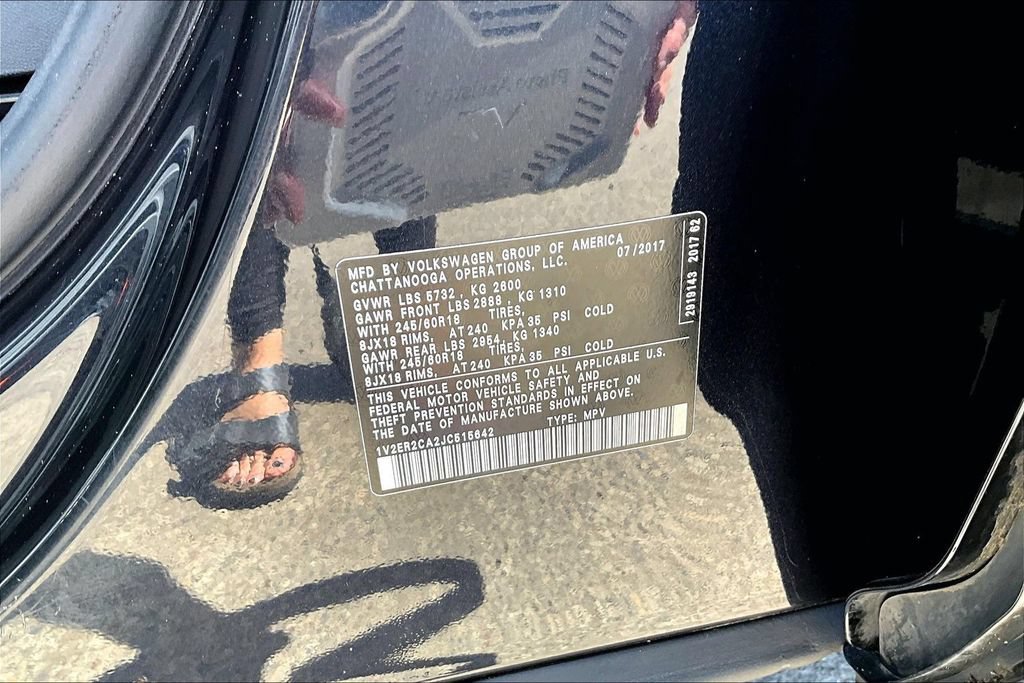 Used 2018 Volkswagen Atlas SEL FWD image 33