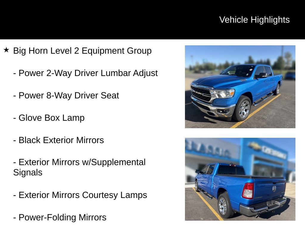 Used 2022 RAM 1500 Big Horn AWD/4WD image 13