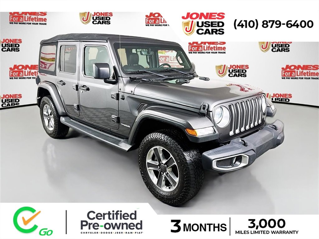 Used 2018 Jeep Wrangler Unlimited Sahara image 1