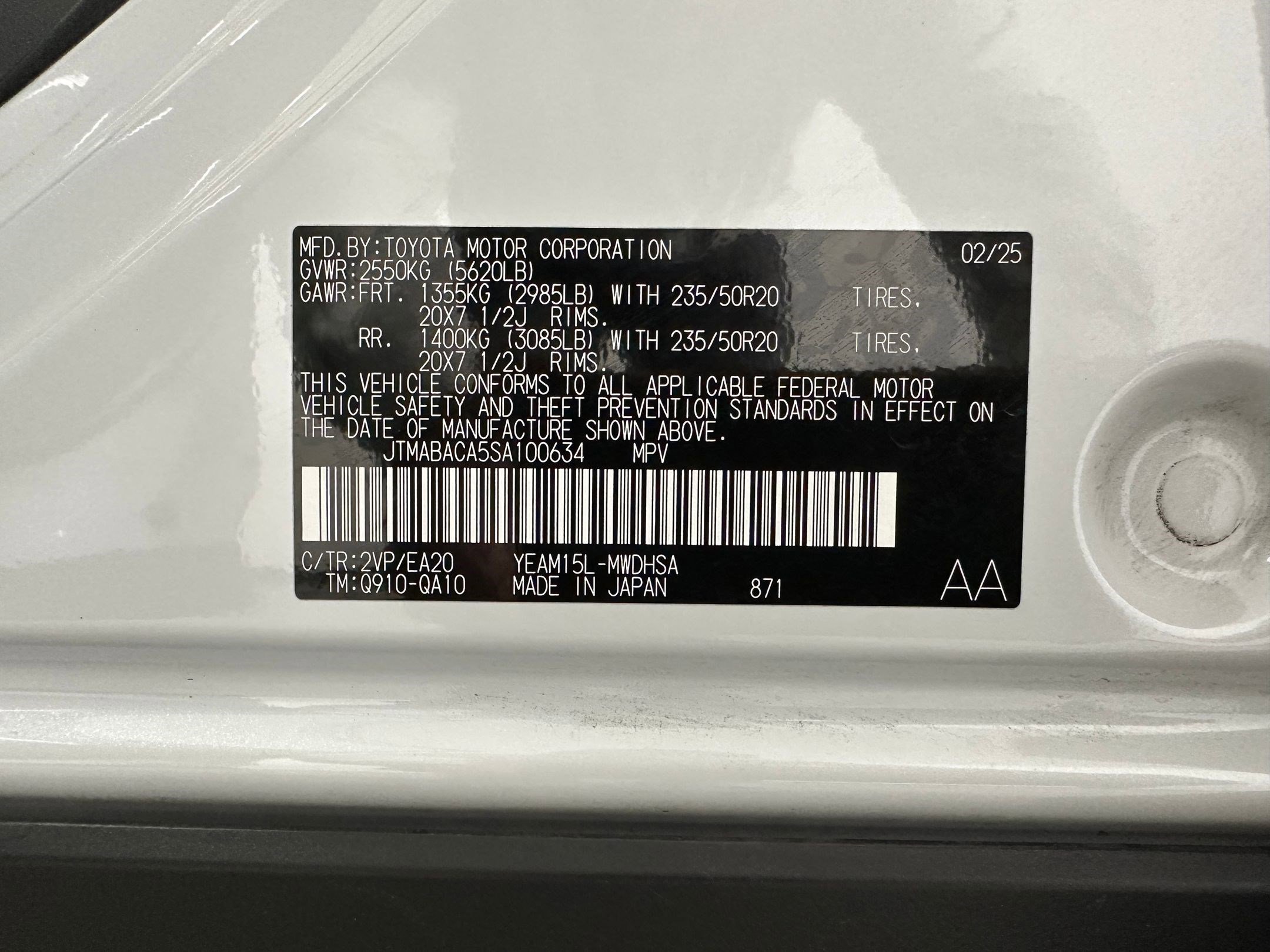 Used 2025 Toyota bZ4X AWD image 30