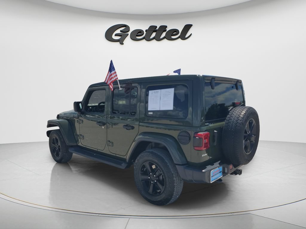 Used 2021 Jeep Wrangler Unlimited Sahara AWD/4WD image 6