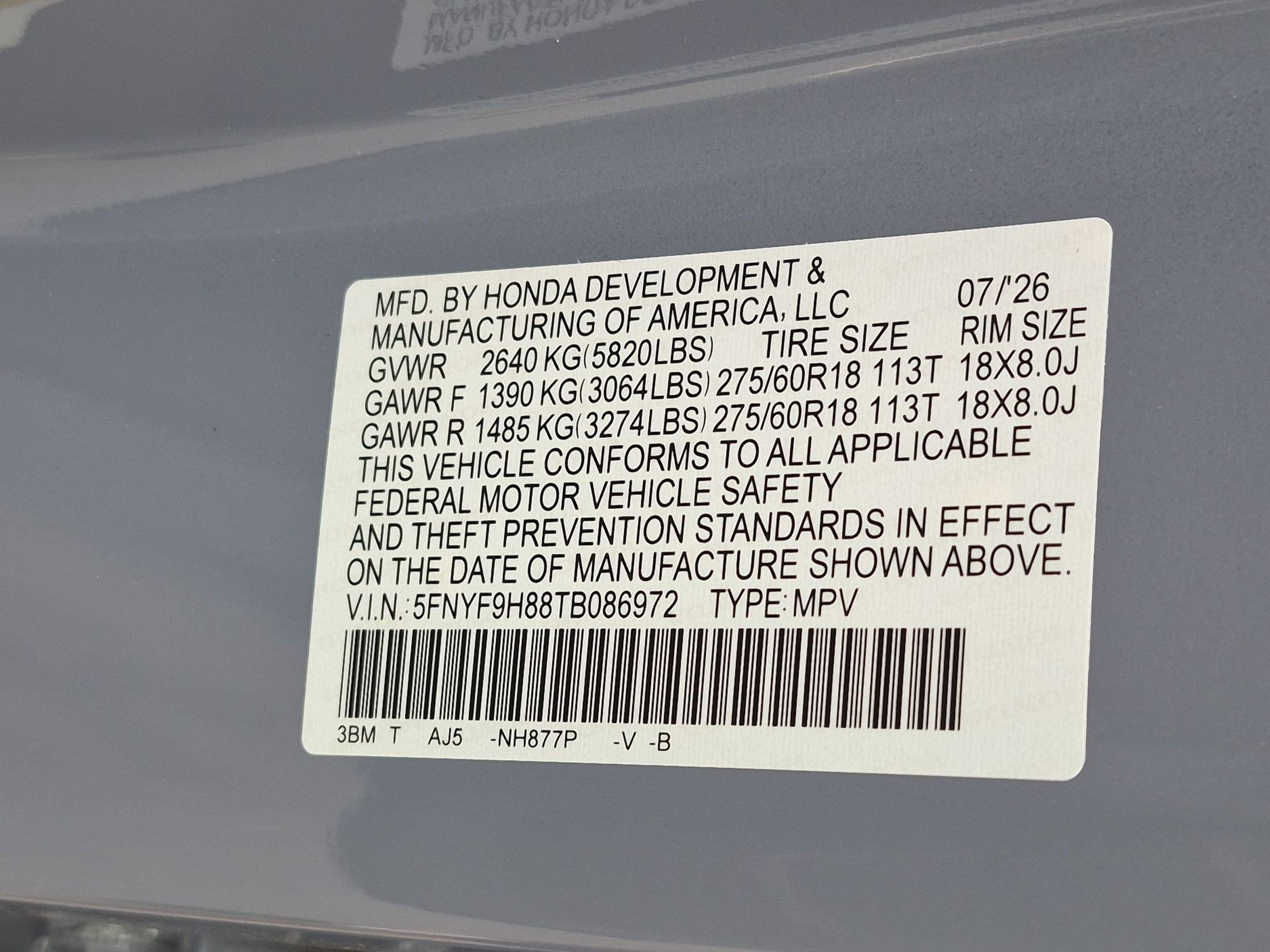 New 2026 Honda Passport TrailSport Elite image 28