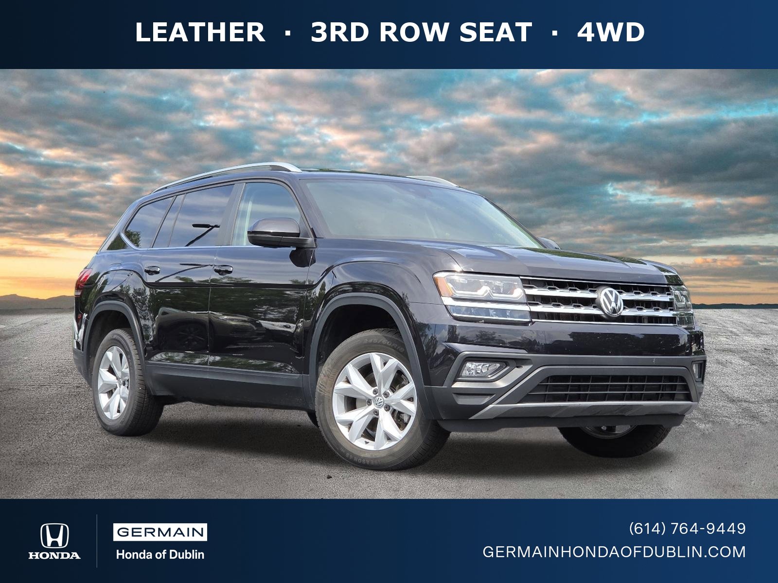 Used 2019 Volkswagen Atlas SE w/ Towing Package