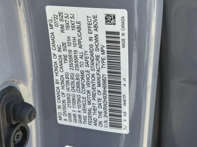 Certified 2022 Honda CR-V Touring image 30