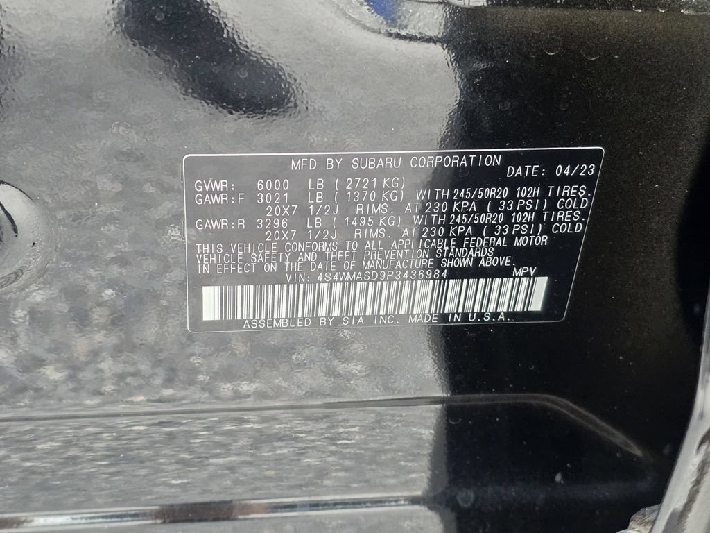 Used 2023 Subaru Ascent Limited AWD/4WD image 31