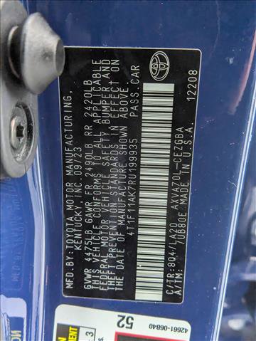 Used 2024 Toyota Camry XLE FWD image 23