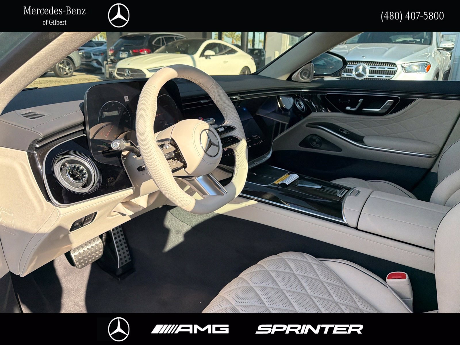 New 2027 Mercedes-Benz S 580 4MATIC Sedan image 9