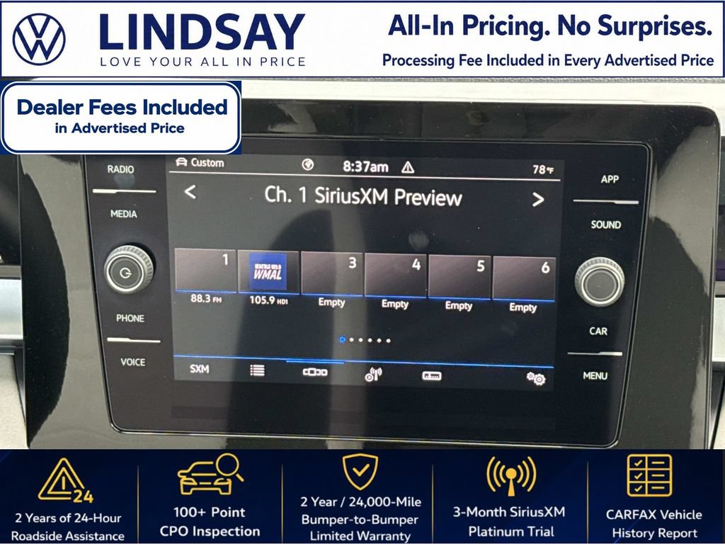 Certified 2025 Volkswagen Taos SE w/ Panoramic Sunroof Package AWD/4WD image 15