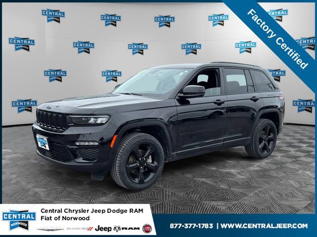 Certified 2023 Jeep Grand Cherokee Limited w/ Black Appearance Package AWD/4WD image 1