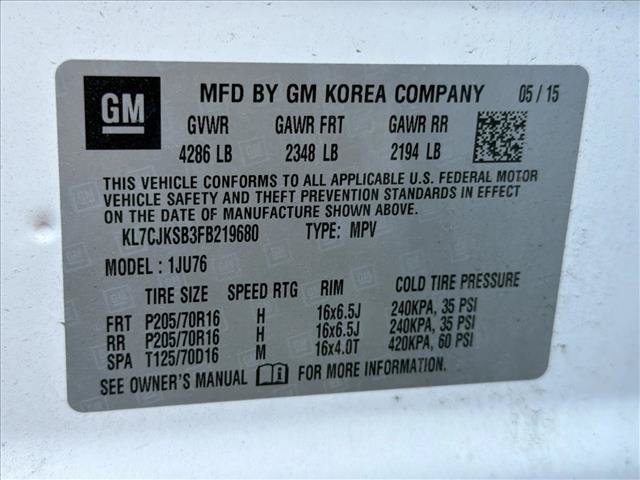 Used 2015 Chevrolet Trax LS FWD image 21