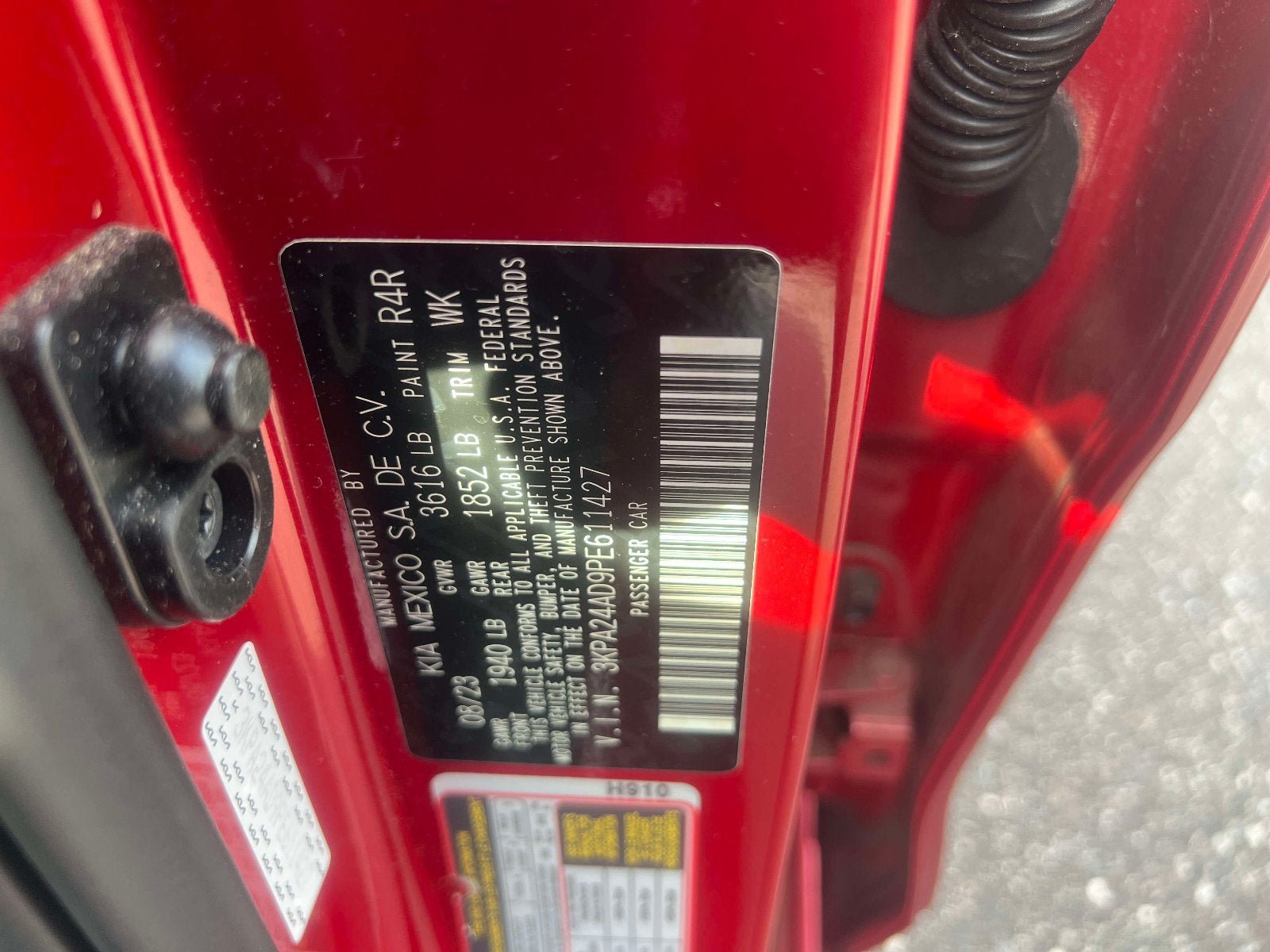 Certified 2023 Kia Rio S FWD image 9