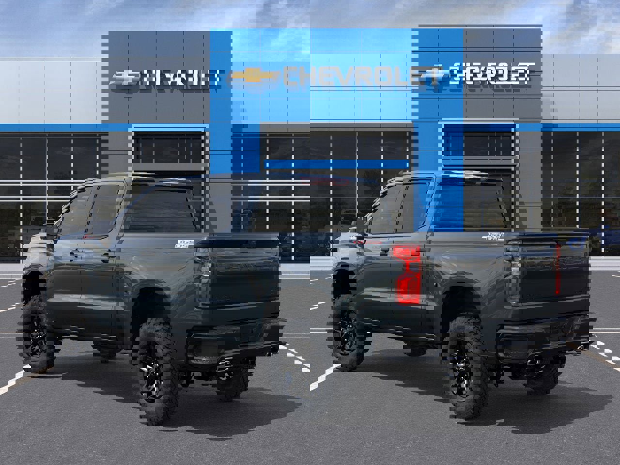 New 2026 Chevrolet Silverado 1500 Custom Trail Boss w/ LPO, Dark Essentials Package image 3