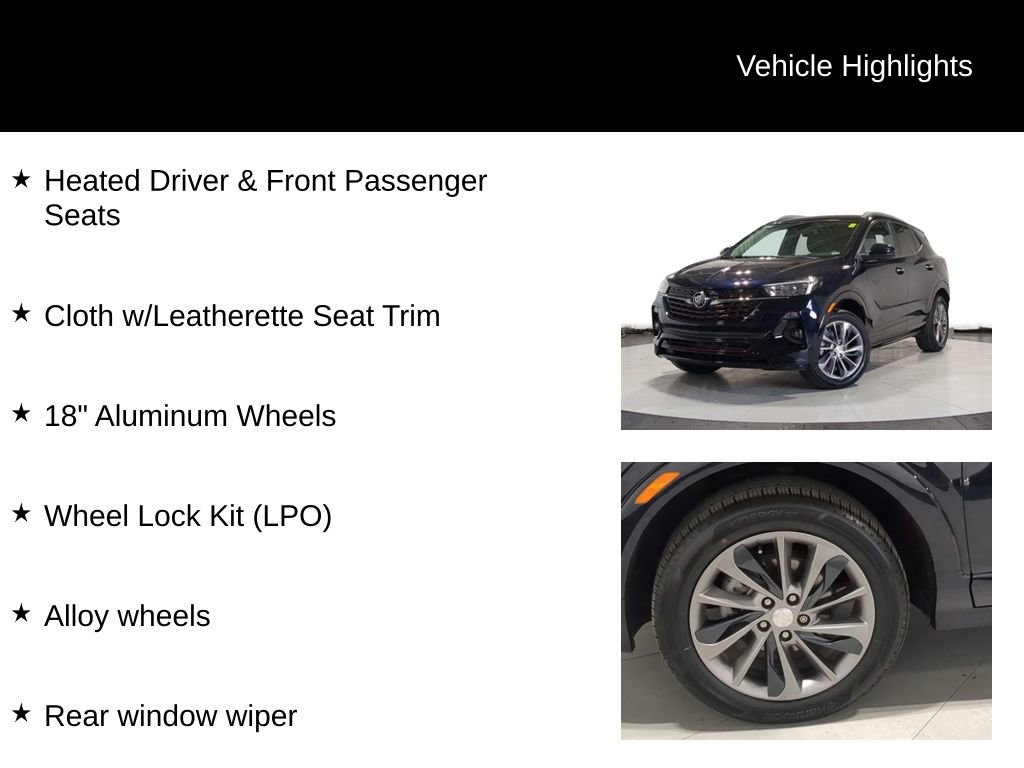 Used 2020 Buick Encore GX Select w/ Sport Touring Package AWD/4WD image 32